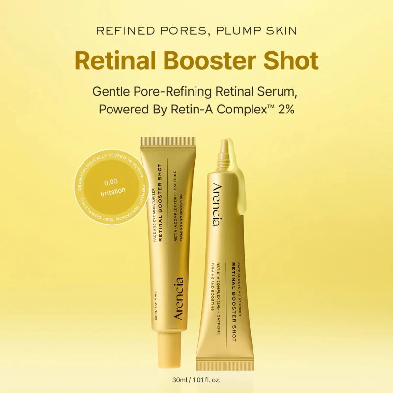 30ml Booster Shot Serum Retinal Firming Advanced Night Serum Moisturizer Minimizer Skin Firming Face Essence Korean Care