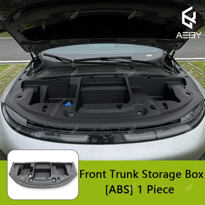 Car Front trunk storage box For Xpeng G6 2023-2026 Large-Capacity Motivation cabin Storage Box Modification Auto Accessories
