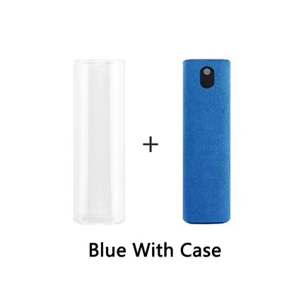 2 in 1 Screen Cleaner Spray Bottle Computer Cellphone Screen Cleaner with Microfiber Cloth Set Cleaning Tools Cleaning Supplies