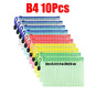 Zipper Documents Bag A4/A5 Plastic Folders A3 Transparent Waterproo File Organize Storage Bag School Office Stationery Supplies