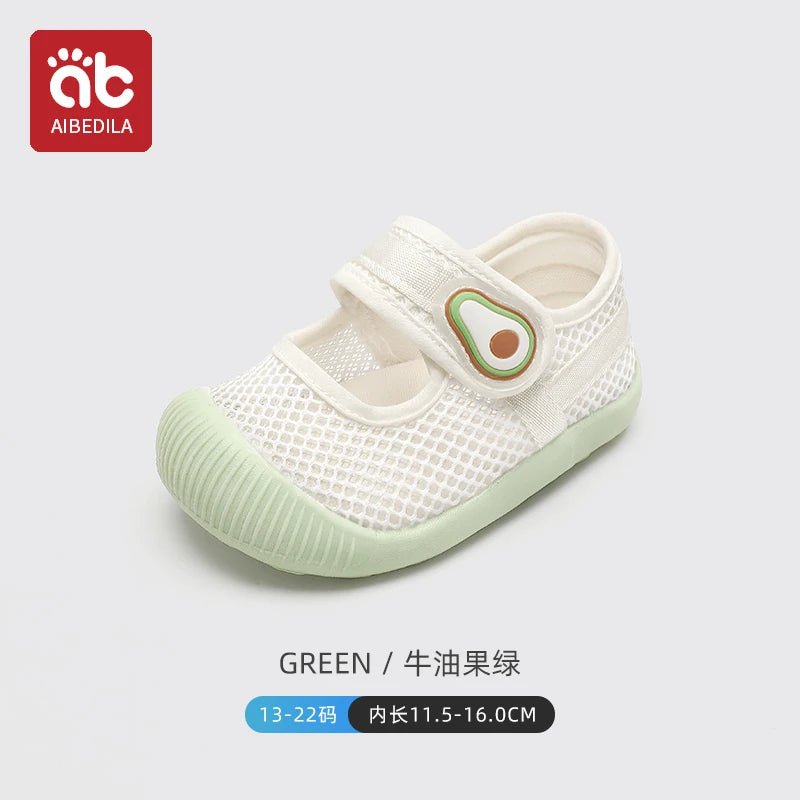 Baby Walking Shoes Summer Boys Mesh Shoe 1-3 Year Girls Sandals Soft Sole Anti Slip Children Casual Shoe Lightweight Baby Shoes