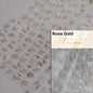 1pcs 5D Japanese Black Butterfly Nail Art Stickers Glitter Shiny Kawaii Self Adhesive Manicure Decorations Tool Decals Accessory