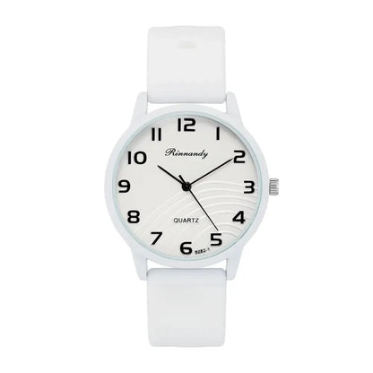 Fashion Arabic Dial Women Watches Simple Silicone Band Ladies Quartz Watch Sports Ladies Clock Wristwatches Reloj Mujer