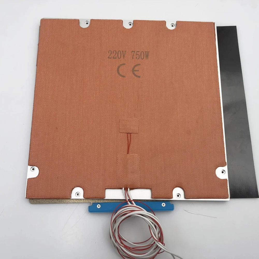 Funssor Trident Voron 2.4 R2 3D Printer Build Plate Kit 8MM Thickness PEI Powder Sheet with Magnetic Sheet For Voron 305/355m