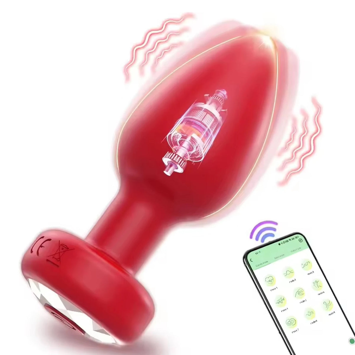 Powerful Small Anal Vibrator for Gay Wireless Remote Control 10 Frequency Vibration Prostate Massager Female Vagina Massager