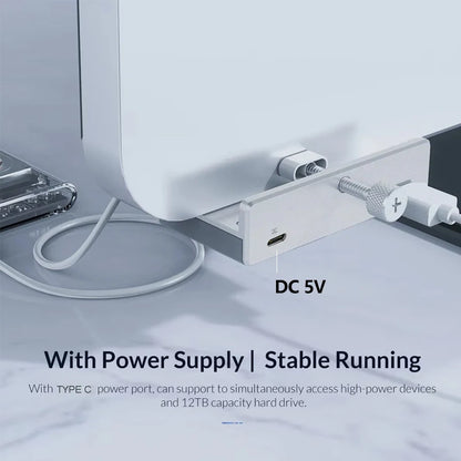 10Gbps HUB USB3.2/3.0/2.0 Splitter Adapter Universal External Multi Clip Dock For iMac Macbook Lenovo Desktop PC Accessories