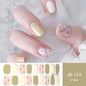 16/18/20Tips Semi-Cured Gel Nail Strips Adhesive Full Cover Stickers for Nails UV Lamp Need Press On Nails Fashion Manicure