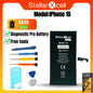 High Capacity Diagnostic Battery OEM TI BMS No Pop Up Message Run Diagnose for iPhone 12 13 14 15 Pro Max Pro Mini Plus
