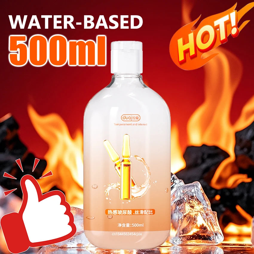 500/400ml Anal Lubrication Water-based Semen Sex Lubricant Love Gel Sex Lube Couples Gay Vaginal Oil Masturbation Toy Lubricants