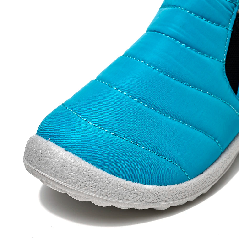Fashion Girls Shoes Winter Girls' boots Children Ankle Boots Comfortable Slip On Waterproof Upper Lightweight Kids Shoes