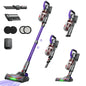Erabros EV3 Cordless Vacuum Cleaner 500w 60Kpa Suction Power 60mins Cordless Vacuum Handheld Smart Home Dust Mug 3 Suction Model