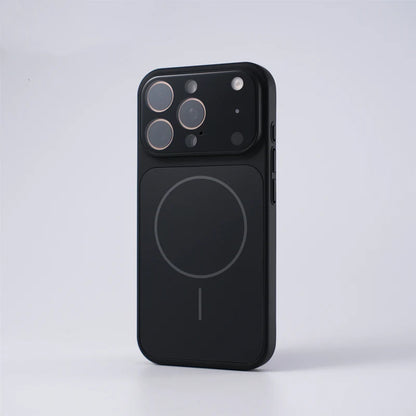 Frosted Camera Lens Protection For MagSafe Phone Case For iPhone 17 17Pro Max 16 15 14 13 Matte Wireless Charging Magnetic Cover