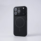 Frosted Camera Lens Protection For MagSafe Phone Case For iPhone 17 17Pro Max 16 15 14 13 Matte Wireless Charging Magnetic Cover