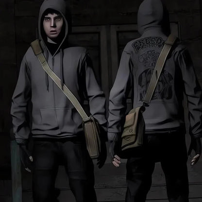 Simon Henriksson Zipper Hoodie "Scream of Fear" Simon's Role Playing Sweatshirt Autumn/Winter Gamer Gift Fashion Aesthetic