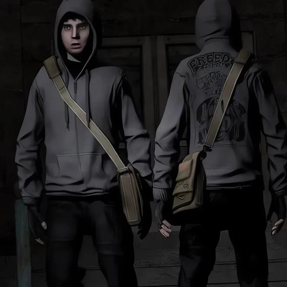 Simon Henriksson Zipper Hoodie "Scream of Fear" Simon's Role Playing Sweatshirt Autumn/Winter Gamer Gift Fashion Aesthetic