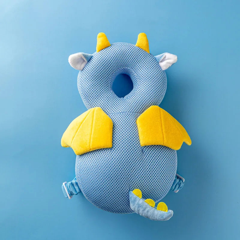 Baby Head Protector Backpack Pillow For Kids 1-3Y Toddler Children Soft PP Cotton Protect The Back Of The Brain Security Pillows