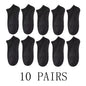 5/10-Pack Unisex Comfort-Fit Ankle Socks For All, Breathable & Lightweight - Ideal For Sports & Daily Wear