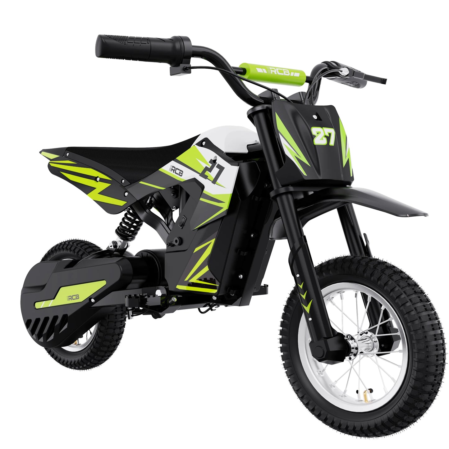 RCB KIDS R9X electric Motorbike child 300W, 36V 5.2Ah,15,5 MPH, 9,3 miles. Secure vehicle, perfect gift for children 3-12