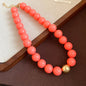 Multicolor Irregular Acrylic Beaded Bangles for Women Geometric Smudge String Bracelet Beach Vacation Style Couple Jewelry W