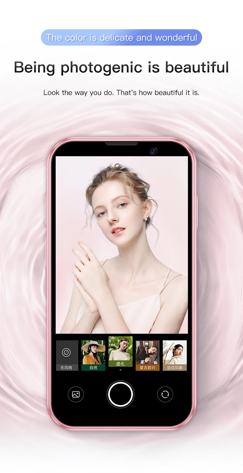 SERVO 16SE Mini Android Smartphone Dual SIM Standby 16GB ROM Play Store Wifi GPS Face Unlock 3G WCDMA 3.0" Small Smart Cellphone