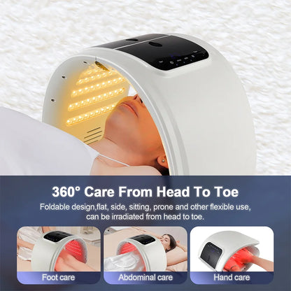 Skin Hydrating Sprayer LED Mask Facial Machine Nano Mist 7 Colors LED Photon Machine Face&Body Salon SPA Home Use Skin Care