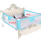 Bed fence for toddlers, Vertical lift bed guard, adjustable height, baby bed grid, 150/200/cm, gray Pink Blue