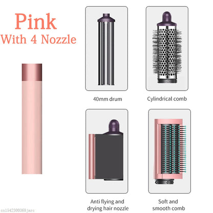 SenCiciMen X9 Multi Hair Styler Curling Iron Hair Hot Air Brush Curling Barrel Hair Dryer Salon Professional Curly Hair Styler