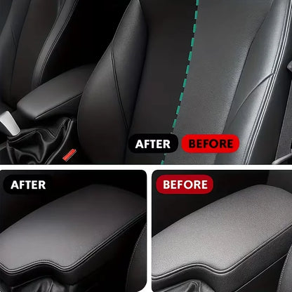KJM Plastic Renovation Paste 155G Gloss Shine Protectant for Car Interior Dashboard Leather Seat Trim Dressing Restorer