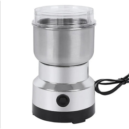 Mini Electric Grinder 300ml Ultrafine Pulverizer for Baby Food Coffee Spice Pepper Grain Mill with 2/4 Blades Household Use