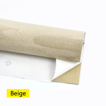 20x30-100*143cm Synthetic Leather Self-adhesive Fabric Suede Adhesive Fabrics By Meter Car Interior Door Velvet Cloth DIY Trims