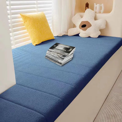 Customized Teddy Sponge Windowsill Cushion 4.5/6.5/9.5 Cm High-Density Sponge Cushion Waterproof Non-Slip Cushion Sofa Cushions
