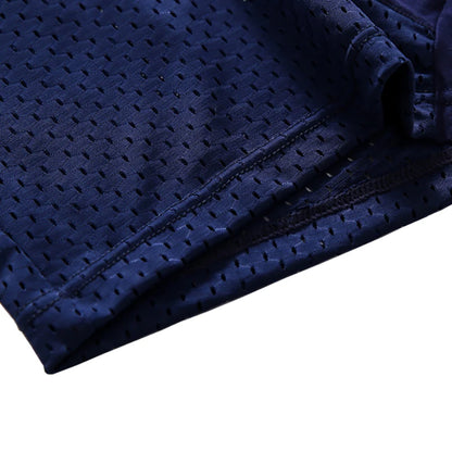 8pcs/set Men's Panties Ice Silk Mesh Men Underwear Breathable Men's Underpant Fashion Panties Male Solid Color Boxer Shorts