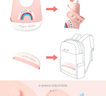 Soft Silicone Baby Bibs Boys Girls Stuff Waterproof Bib Feeding Infant Newborn Cartoon Aprons Toddlers Bibs Burp Cloths Bandana