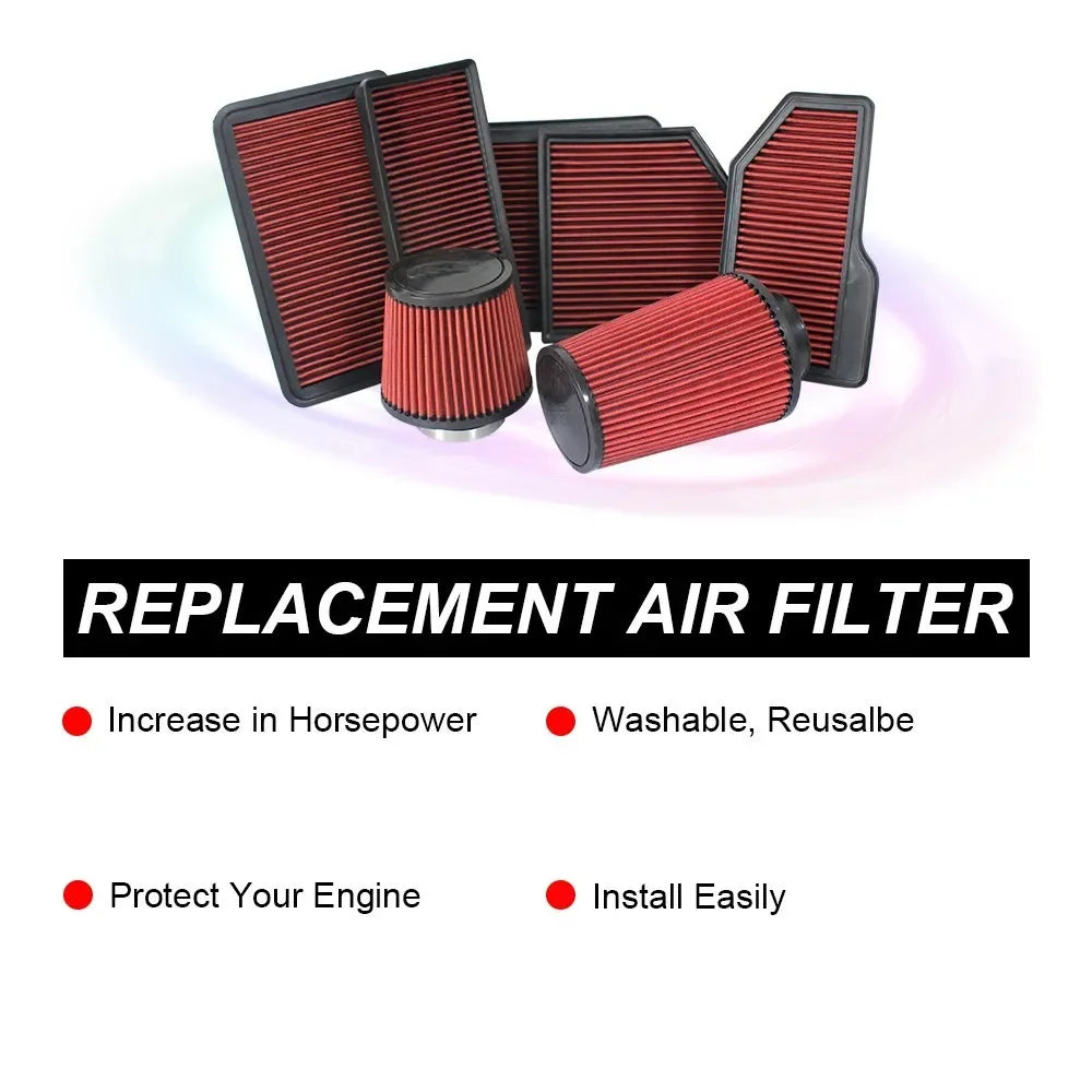 R-EP Replacement Air Filter For VOLKSWAGEN For VW GOLF 5 6 TOURAN TIGUAN SHARAN SCIROCCO PASSAT JETTA CC EOS 1K0129620 Can Clean