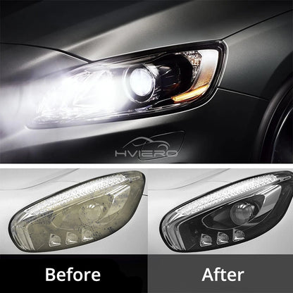 Car Headlight Scratch Repair fog Remover 10/30/50ml Light Cleaner Automotive Restoration Kit Polishing Cleaning Maintenance tool