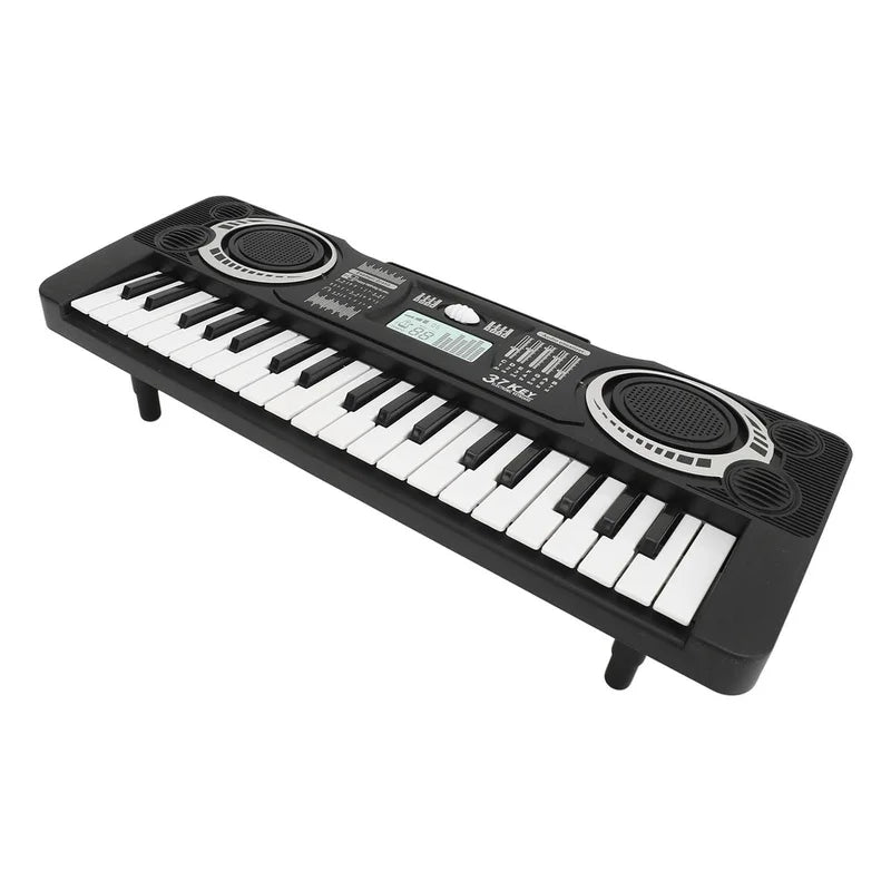 Kids Keyboard Piano Toy Realistic 37 Key Multi Functional Interactive Kids Piano Musical Instrument Type 1