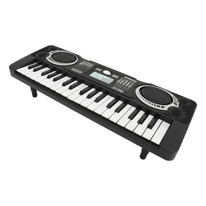 Kids Keyboard Piano Toy Realistic 37 Key Multi Functional Interactive Kids Piano Musical Instrument Type 1