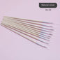 10Pcs/Set Fine Hand-painted Thin Hook Line Pen Short Wood Rod Drawing Art Pen Paint Brush Art Supplies Nylon Brush Special Offer