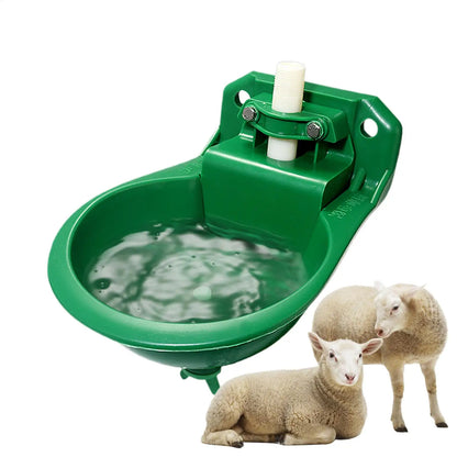 Goat Water Trough Horse Waterer Fountain Drinker Container 500ml Tank for Farm Poultry Dogs Chicken Coop Cattle Pet Sheep