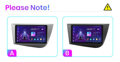 Junsun Wireless CarPlay Android Auto Car Radio for Seat Leon MK2 2005 2006 2007 2008 -2012 2 DIN Multimedia Stereo with Built-in Cooling Fan GPS Navigation SWC Bluetooth FM RDS DSP IPS Screen Car Intelligent Systems 4G WiFi 8