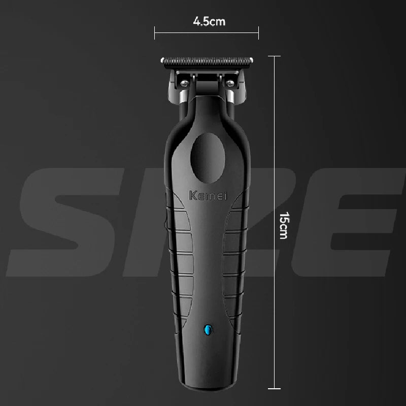 Kemei 2299 Professional Electric Barber Hair Trimmer For Men Beard Hair Clipper Cordless hair cutting machine rechargeable,0mm