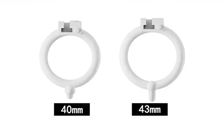 BDSM Chastity Cage 4 Size Ring Penis Cage Device Femdom Restraint Penis Lock Breathable Urethral Lock Bondage Device for Men