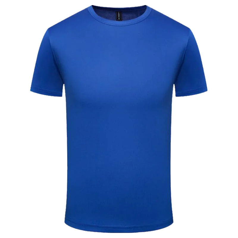 Summer Quick-drying T-shirt Custom Logo Breathable Sports Top Embroidery Personalized Logo Team Activity T-shirt Print Pattern