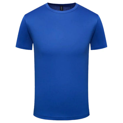 Summer Quick-drying T-shirt Custom Logo Breathable Sports Top Embroidery Personalized Logo Team Activity T-shirt Print Pattern