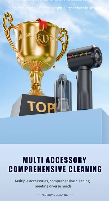 CENRR New Car Vacuum Cleaner High Suction Powerful Wireless Portable Car Cleaner for Home Gift a Birthday Christmas Present