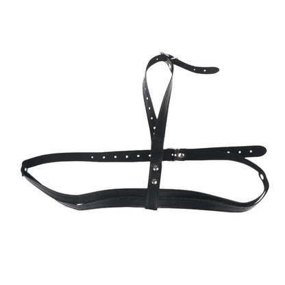 1Pcs Leather Strap On Lesbian Erotic Bra Brassiere Adult Breast BDSM Bondage Sexy Lingerie Sex Toy Accessories For Womenproduct