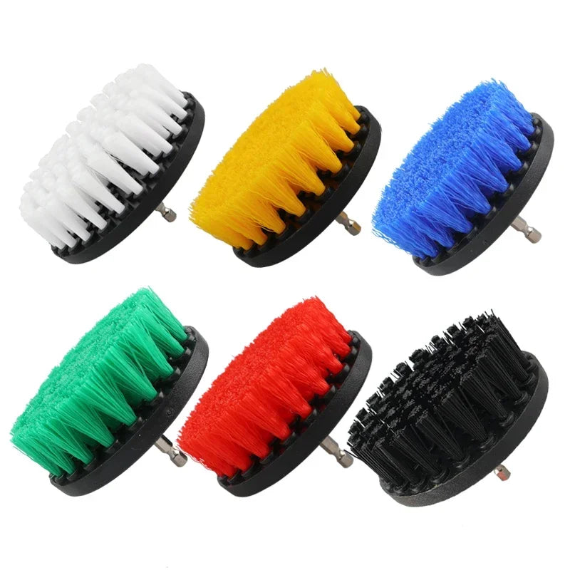 4 Inch Nylon Power Brush Tile Drill Brush for Car Detailing Wash Kitchen Bathroom Polisher Auto Cleaning Tools Car Accessories