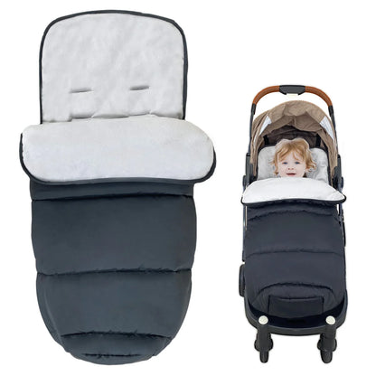 Universal 6-36M Warm Socks Winter Baby Stroller Footmuff Snowproof windproof Sack Baby Stroller Accessories