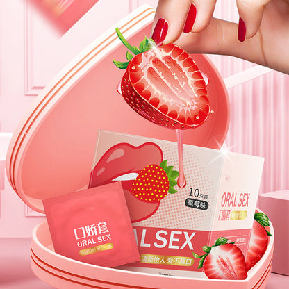 12/10pcs Fruit Ultra Thin Condoms Intimate Goods Sex Products Toys for Adults 18 Penis Sleeve Long-lasting Sex Toys For Men