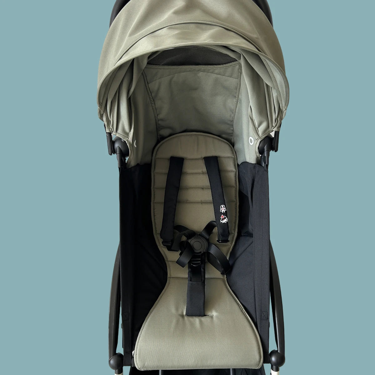 MomTan Stroller Accessories Replacement Set Extended Canopy & Seat Cushion & Seat Base For Babyzen YOYO Series & Stokke YOYO3